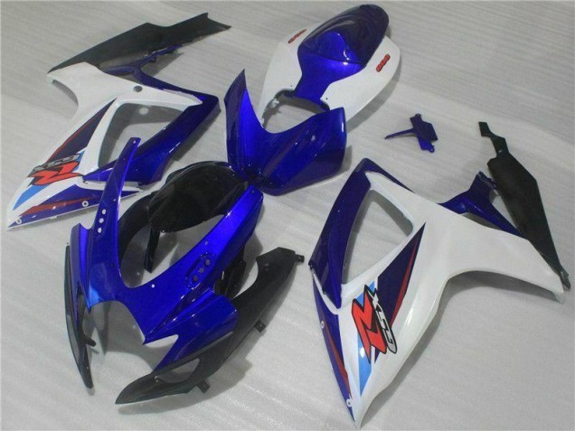 Bleu Kit Carénages Complet Suzuki GSXR 600 / 750 K6 2006-2007 Bleu Kit Carénages Complet Suzuki GSXR 600 / 750 K6 2006-2007