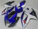 Bleu Kit Carénages Complet Suzuki GSXR 600 / 750 K6 2006-2007 Bleu Kit Carénages Complet Suzuki GSXR 600 / 750 K6 2006-2007