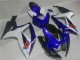Bleu Kit Carénages Complet Suzuki GSXR 600 / 750 K6 2006-2007 Bleu Kit Carénages Complet Suzuki GSXR 600 / 750 K6 2006-2007