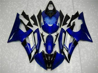 Bleu Kit Carénages Complet Yamaha R6 2008-2016