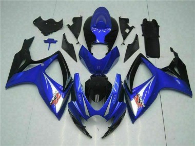 Bleu Kit Carénages & Plastique Suzuki GSXR 600 / 750 K6 2006-2007