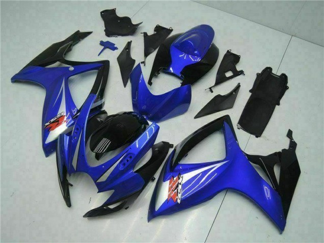 Bleu Kit Carénages & Plastique Suzuki GSXR 600 / 750 K6 2006-2007 Bleu Kit Carénages & Plastique Suzuki GSXR 600 / 750 K6 2006-2007
