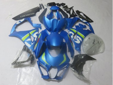 Bleu Lime Carénage Suzuki GSXR 1000 2017-2023