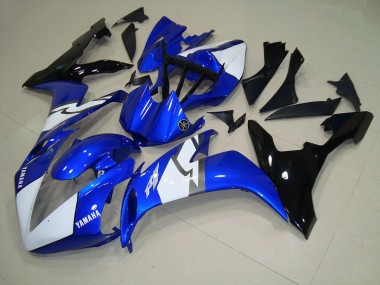Bleu Noir Blanc Carénage Yamaha R1 2004-2006