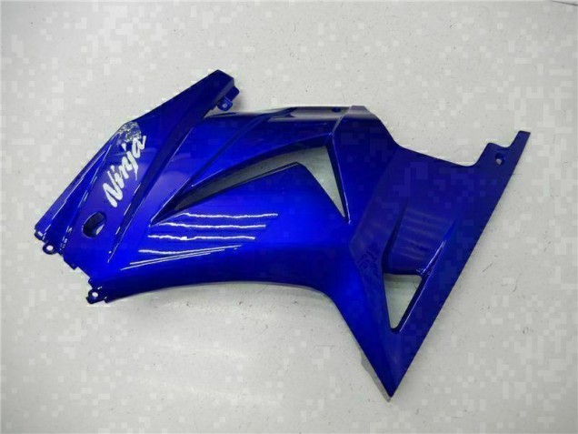 Bleu Noir Blanc Ninja Carénages Kawasaki EX250 2008-2012 Bleu Noir Blanc Ninja Carénages Kawasaki EX250 2008-2012