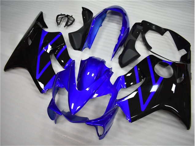 Bleu Noir Carénage Honda CBR 600 F4i 2004-2007 Bleu Noir Carénage Honda CBR 600 F4i 2004-2007