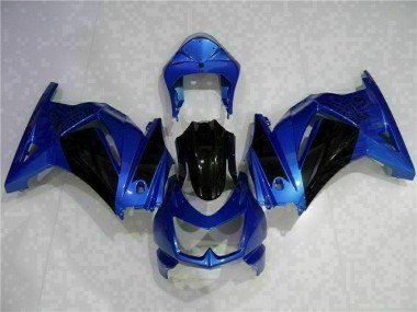Bleu Noir Carénage Kawasaki EX250 2008-2012