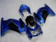 Bleu Noir Carénage Kawasaki EX250 2008-2012 Bleu Noir Carénage Kawasaki EX250 2008-2012