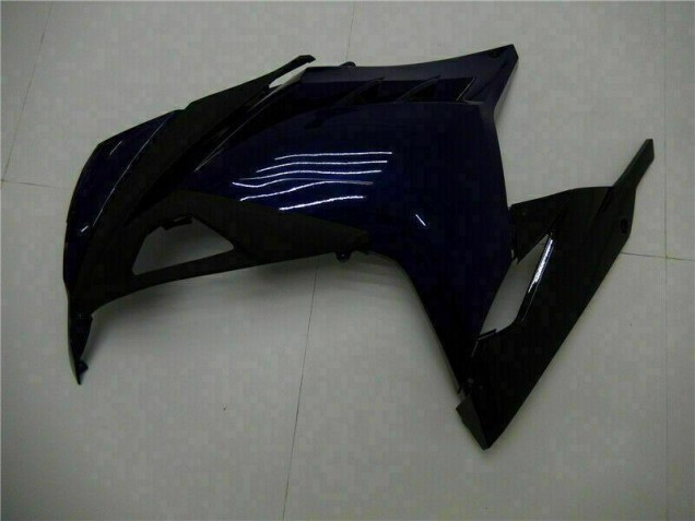 Bleu Noir Carénage Kawasaki EX300 2013-2016 Bleu Noir Carénage Kawasaki EX300 2013-2016