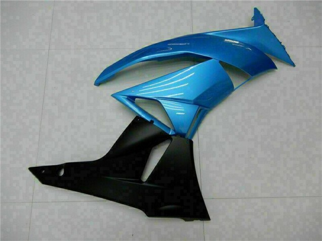 Bleu Noir Carénage Kawasaki ZX6R 2009-2012 Bleu Noir Carénage Kawasaki ZX6R 2009-2012