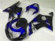 Bleu Noir Carénage Suzuki GSXR 1000 K1 2000-2002 Bleu Noir Carénage Suzuki GSXR 1000 K1 2000-2002