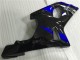Bleu Noir Carénage Suzuki GSXR 1000 K1 2000-2002 Bleu Noir Carénage Suzuki GSXR 1000 K1 2000-2002