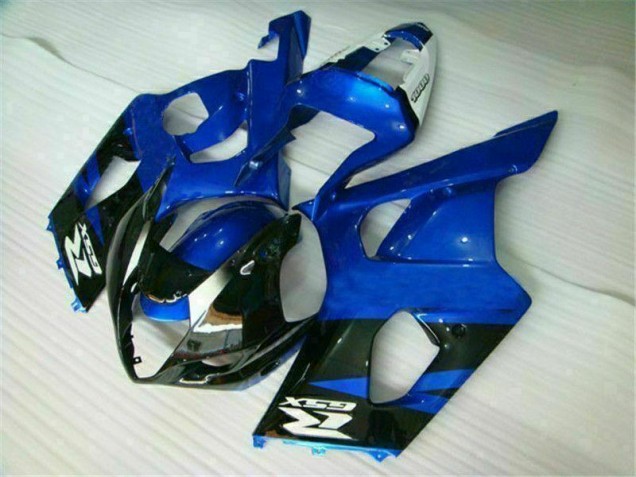 Bleu Noir Carénage Suzuki GSXR 1000 K3 2003-2004 Bleu Noir Carénage Suzuki GSXR 1000 K3 2003-2004