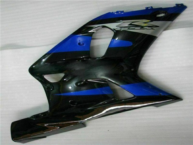 Bleu Noir Carénage Suzuki GSXR 600 / 750 K1 K2 K3 2001-2003 Bleu Noir Carénage Suzuki GSXR 600 / 750 K1 K2 K3 2001-2003