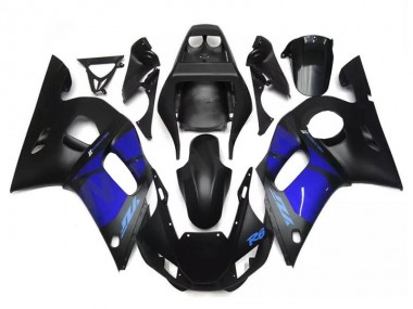 Bleu Noir Carénage Yamaha R6 1998-2002