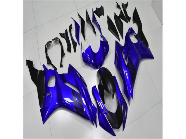Bleu Noir Carénage Yamaha R6 2017-2023 Bleu Noir Carénage Yamaha R6 2017-2023