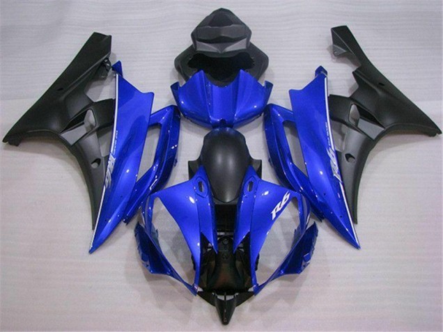 Bleu Noir Carénage de Rechange Yamaha R6 2006-2007 Bleu Noir Carénage de Rechange Yamaha R6 2006-2007