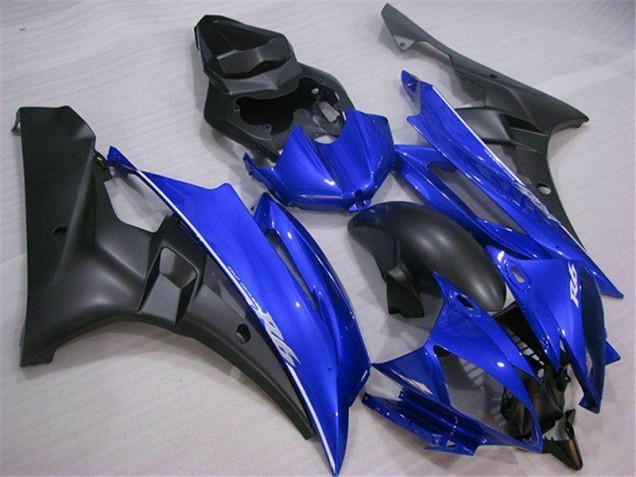 Bleu Noir Carénage de Rechange Yamaha R6 2006-2007 Bleu Noir Carénage de Rechange Yamaha R6 2006-2007
