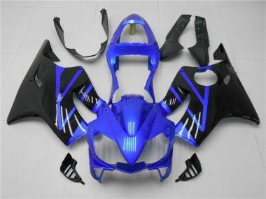 Bleu Noir Carénages Honda CBR 600 F4i 2001-2003