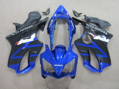 Bleu Noir Carénages Honda CBR 600 F4i 2004-2007