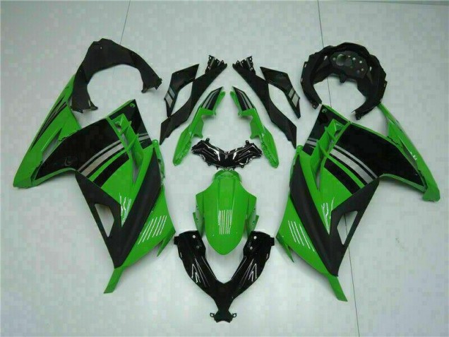 Bleu Noir Carénages Kawasaki EX300 2013-2016 Bleu Noir Carénages Kawasaki EX300 2013-2016