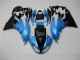 Bleu Noir Carénages Kawasaki ZX6R 2009-2012 Bleu Noir Carénages Kawasaki ZX6R 2009-2012