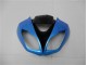 Bleu Noir Carénages Kawasaki ZX6R 2009-2012 Bleu Noir Carénages Kawasaki ZX6R 2009-2012