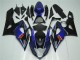 Bleu Noir Carénages Suzuki GSXR 1000 K5 2005-2006 Bleu Noir Carénages Suzuki GSXR 1000 K5 2005-2006