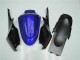 Bleu Noir Carénages Suzuki GSXR 1000 K5 2005-2006 Bleu Noir Carénages Suzuki GSXR 1000 K5 2005-2006