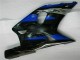 Bleu Noir Carénages Suzuki GSXR 600 / 750 K1 K2 K3 2001-2003 Bleu Noir Carénages Suzuki GSXR 600 / 750 K1 K2 K3 2001-2003