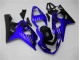 Bleu Noir Carénages Suzuki GSXR 600 / 750 K4 2004-2005 Bleu Noir Carénages Suzuki GSXR 600 / 750 K4 2004-2005