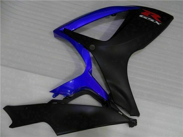 Bleu Noir Carénages Suzuki GSXR 600 / 750 K6 2006-2007 Bleu Noir Carénages Suzuki GSXR 600 / 750 K6 2006-2007