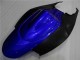 Bleu Noir Carénages Suzuki GSXR 600 / 750 K6 2006-2007 Bleu Noir Carénages Suzuki GSXR 600 / 750 K6 2006-2007