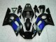 Bleu Noir Carénages Yamaha R6 1998-2002 Bleu Noir Carénages Yamaha R6 1998-2002