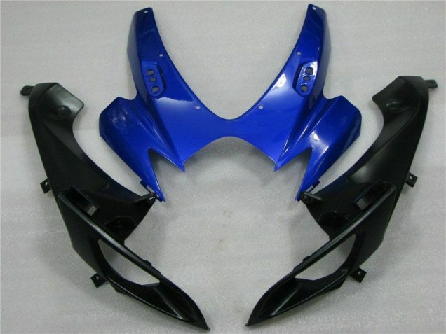 Bleu Noir Kit Carénages Complet Suzuki GSXR 600 / 750 K6 2006-2007 Bleu Noir Kit Carénages Complet Suzuki GSXR 600 / 750 K6 2006-2007