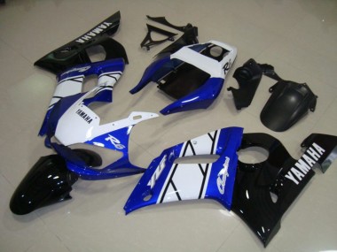 Bleu Noir Kit Carénages Complet Yamaha R6 1998-2002