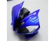 Bleu Noir Kit Carénages Complet Yamaha R6 2006-2007 Bleu Noir Kit Carénages Complet Yamaha R6 2006-2007