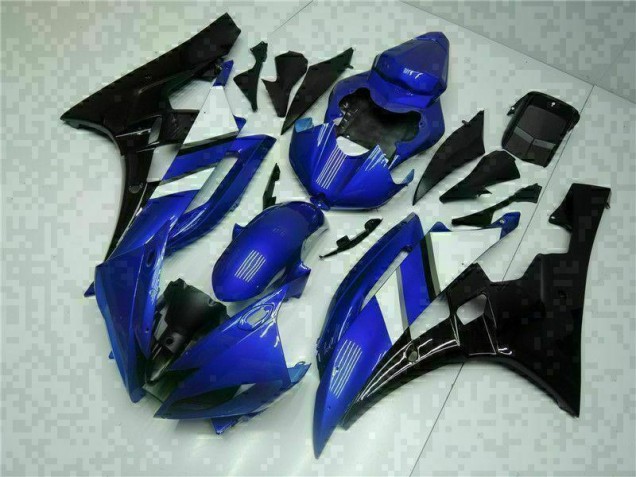 Bleu Noir Kit Carénages & Plastique Yamaha R6 2006-2007 Bleu Noir Kit Carénages & Plastique Yamaha R6 2006-2007