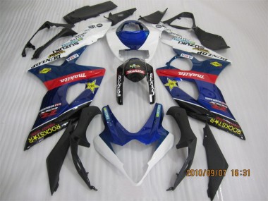 Bleu Noir Rockstar Carénage Suzuki GSXR 1000 K5 2005-2006