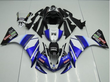 Bleu Noir Sterilgarda Carénage Yamaha R1 2012-2014