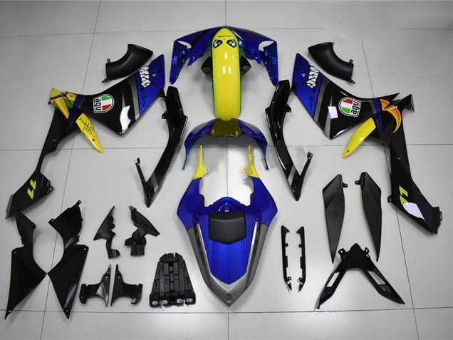 Bleu Requin Carénage Yamaha R1 2007-2008 Bleu Requin Carénage Yamaha R1 2007-2008