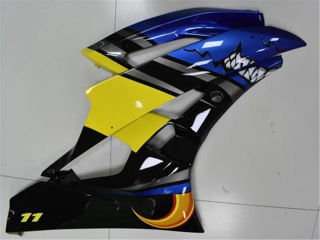 Bleu Requin Carénage Yamaha R6 2006-2007 Bleu Requin Carénage Yamaha R6 2006-2007