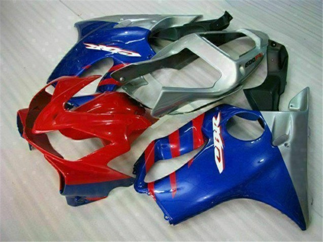 Bleu Rouge Carénage Honda CBR 600 F4i 2001-2003 Bleu Rouge Carénage Honda CBR 600 F4i 2001-2003