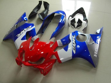 Bleu Rouge Carénage Honda CBR 600 F4i 2004-2007