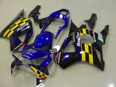 Bleu Telefunica Movistar Castrol Carénage Honda CBR 900 RR 954 2002-2003