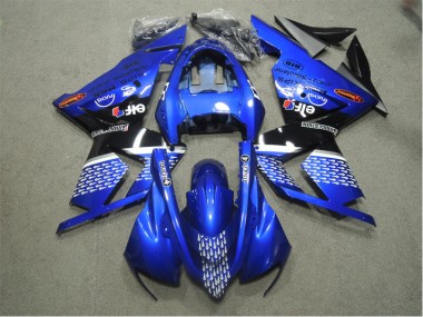 Bleu Touch4 Carénage Kawasaki ZX10R 2003-2005