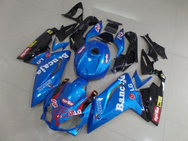 Bleu et Noir Carénage Aprilia RS 125 2006-2011