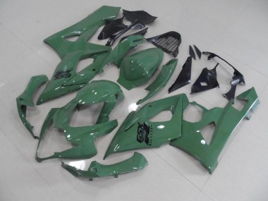 Brillant Armée Verte Carénage Suzuki GSXR 1000 K5 2005-2006