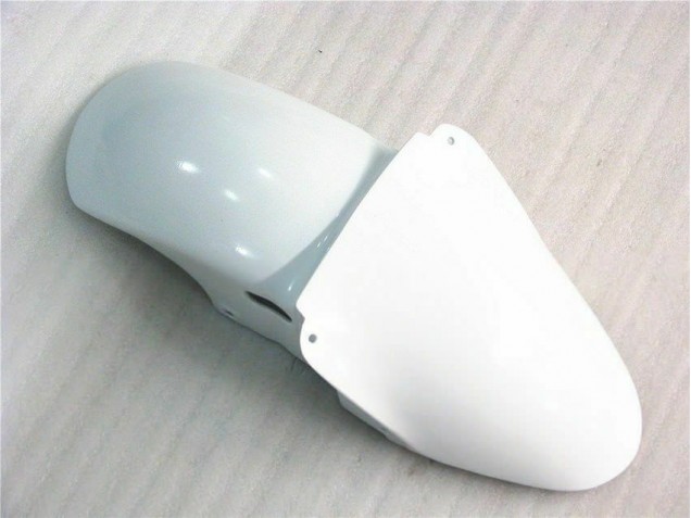 Brillant Blanc Carénage Kawasaki ZX6R 2000-2002 Brillant Blanc Carénage Kawasaki ZX6R 2000-2002