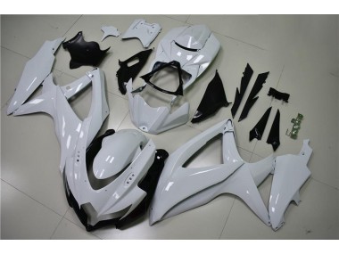 Brillant Blanc Carénage Suzuki GSXR 600 / 750 K8 2008-2010